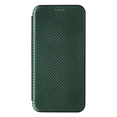 Custodia Portafoglio In Pelle Cover con Supporto L07Z per Samsung Galaxy A15 5G Verde
