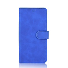 Custodia Portafoglio In Pelle Cover con Supporto L07Z per Samsung Galaxy XCover Pro Blu