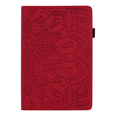 Custodia Portafoglio In Pelle Cover con Supporto L08 per Huawei MediaPad M6 8.4 Rosso