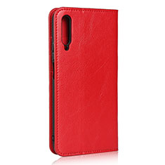 Custodia Portafoglio In Pelle Cover con Supporto L08 per Huawei Y9s Rosso