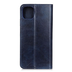 Custodia Portafoglio In Pelle Cover con Supporto L08 per Samsung Galaxy A71 5G Blu