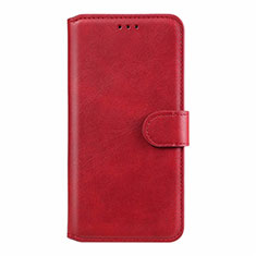 Custodia Portafoglio In Pelle Cover con Supporto L08 per Xiaomi Poco M2 Pro Rosso