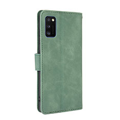 Custodia Portafoglio In Pelle Cover con Supporto L08Z per Samsung Galaxy A41 Verde