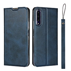 Custodia Portafoglio In Pelle Cover con Supporto L09 per Huawei Y9s Blu