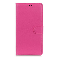 Custodia Portafoglio In Pelle Cover con Supporto L09 per LG K41S Rosa Caldo