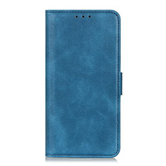 Custodia Portafoglio In Pelle Cover con Supporto L09 per Realme X7 Pro 5G Cielo Blu