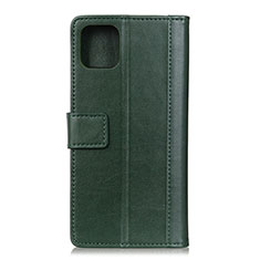 Custodia Portafoglio In Pelle Cover con Supporto L09 per Samsung Galaxy A71 4G A715 Verde