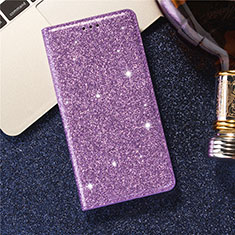 Custodia Portafoglio In Pelle Cover con Supporto L09 per Samsung Galaxy S20 Plus 5G Viola