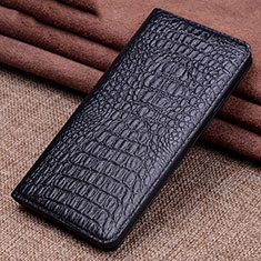 Custodia Portafoglio In Pelle Cover con Supporto L09 per Xiaomi Mi 10 Nero