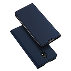 Custodia Portafoglio In Pelle Cover con Supporto L09 per Xiaomi Redmi 8A Blu