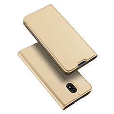 Custodia Portafoglio In Pelle Cover con Supporto L09 per Xiaomi Redmi 8A Oro