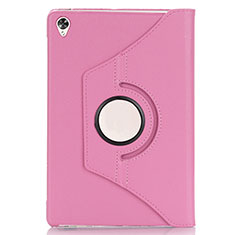 Custodia Portafoglio In Pelle Cover con Supporto L10 per Huawei MediaPad M6 10.8 Rosa