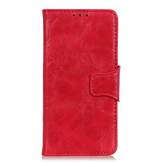 Custodia Portafoglio In Pelle Cover con Supporto L10 per Huawei Nova 7i Rosso