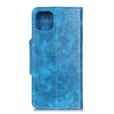 Custodia Portafoglio In Pelle Cover con Supporto L10 per Samsung Galaxy A71 4G A715 Cielo Blu