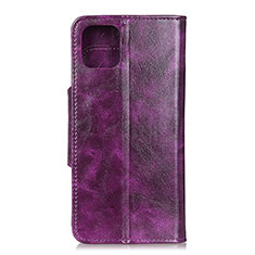 Custodia Portafoglio In Pelle Cover con Supporto L10 per Samsung Galaxy A71 4G A715 Viola
