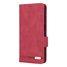 Custodia Portafoglio In Pelle Cover con Supporto L10Z per Samsung Galaxy A32 5G Rosso