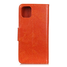 Custodia Portafoglio In Pelle Cover con Supporto L11 per Samsung Galaxy A71 5G Arancione