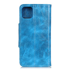 Custodia Portafoglio In Pelle Cover con Supporto L12 per Samsung Galaxy A71 4G A715 Cielo Blu