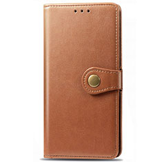 Custodia Portafoglio In Pelle Cover con Supporto L14 per Huawei Y9s Arancione