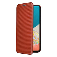 Custodia Portafoglio In Pelle Cover con Supporto L14Z per Samsung Galaxy A53 5G Marrone