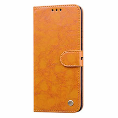 Custodia Portafoglio In Pelle Cover con Supporto L16 per Samsung Galaxy A31 Arancione