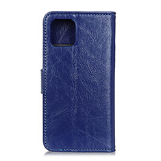 Custodia Portafoglio In Pelle Cover con Supporto L17 per Huawei Honor 30S Blu