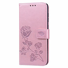 Custodia Portafoglio In Pelle Cover con Supporto L17 per Samsung Galaxy A31 Rosa