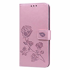 Custodia Portafoglio In Pelle Cover con Supporto L17 per Samsung Galaxy A51 5G Oro Rosa