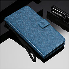 Custodia Portafoglio In Pelle Cover con Supporto L19 per Samsung Galaxy A51 5G Cielo Blu