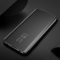 Custodia Portafoglio In Pelle Cover con Supporto Laterale Specchio Cover per Xiaomi Mi 11 Pro 5G Nero