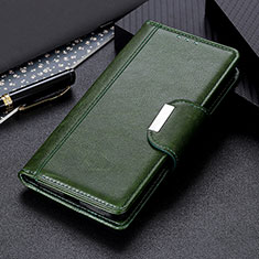 Custodia Portafoglio In Pelle Cover con Supporto M01L per Motorola Moto G10 Verde