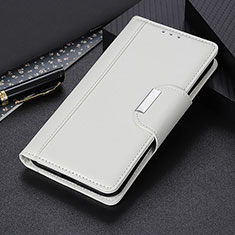 Custodia Portafoglio In Pelle Cover con Supporto M01L per Samsung Galaxy A02s Bianco