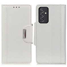 Custodia Portafoglio In Pelle Cover con Supporto M01L per Samsung Galaxy A05s Bianco