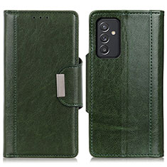 Custodia Portafoglio In Pelle Cover con Supporto M01L per Samsung Galaxy A05s Verde
