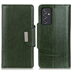 Custodia Portafoglio In Pelle Cover con Supporto M01L per Samsung Galaxy A15 5G Verde