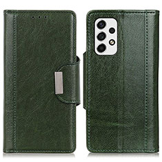 Custodia Portafoglio In Pelle Cover con Supporto M01L per Samsung Galaxy A53 5G Verde