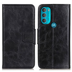 Custodia Portafoglio In Pelle Cover con Supporto M02L per Motorola Moto G71 5G Nero