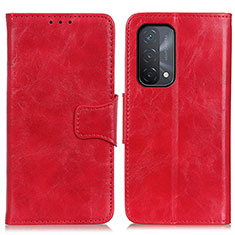 Custodia Portafoglio In Pelle Cover con Supporto M02L per OnePlus Nord N200 5G Rosso