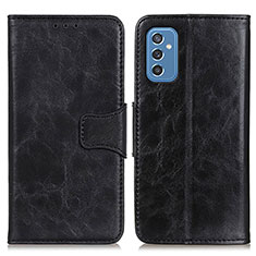 Custodia Portafoglio In Pelle Cover con Supporto M02L per Samsung Galaxy M52 5G Nero