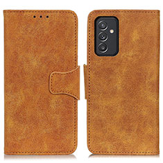 Custodia Portafoglio In Pelle Cover con Supporto M03L per Samsung Galaxy A05s Khaki