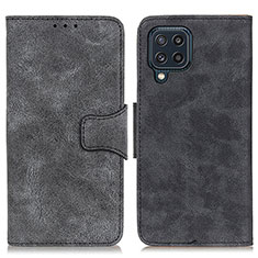 Custodia Portafoglio In Pelle Cover con Supporto M03L per Samsung Galaxy M32 4G Nero