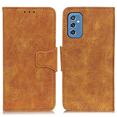 Custodia Portafoglio In Pelle Cover con Supporto M03L per Samsung Galaxy M52 5G Khaki