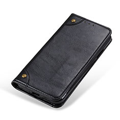 Custodia Portafoglio In Pelle Cover con Supporto M04L per Samsung Galaxy A02s Nero