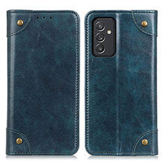 Custodia Portafoglio In Pelle Cover con Supporto M04L per Samsung Galaxy A15 5G Blu