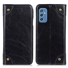 Custodia Portafoglio In Pelle Cover con Supporto M04L per Samsung Galaxy M52 5G Nero