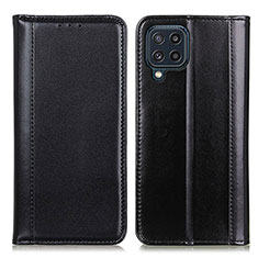 Custodia Portafoglio In Pelle Cover con Supporto M05L per Samsung Galaxy M32 4G Nero
