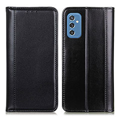 Custodia Portafoglio In Pelle Cover con Supporto M05L per Samsung Galaxy M52 5G Nero
