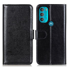 Custodia Portafoglio In Pelle Cover con Supporto M07L per Motorola Moto G71 5G Nero