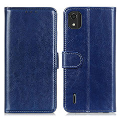 Custodia Portafoglio In Pelle Cover con Supporto M07L per Nokia C2 2nd Edition Blu