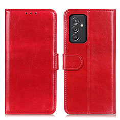 Custodia Portafoglio In Pelle Cover con Supporto M07L per Samsung Galaxy A05s Rosso